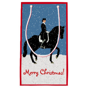 Snowydressage-Pferdeweihnachten Kleine Geschenktüte