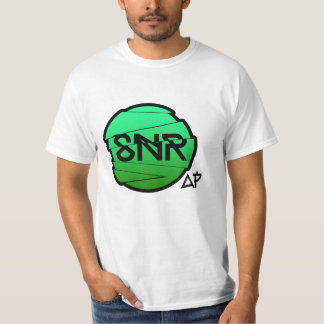SNR grüner Logo-T - Shirt