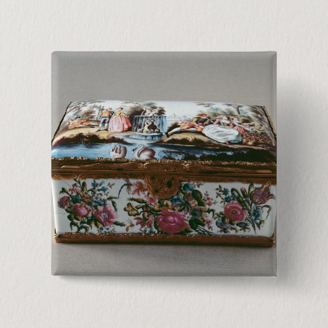 Snuffbox, c.1750 button (Vorderseite)