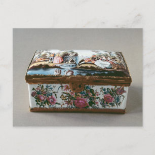 Snuffbox, c.1750 postkarte