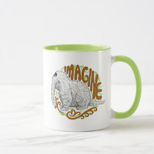 Snuffleupagus B&W-Skizze Tasse