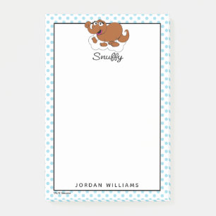 Snuffleupagus Doodley Graphic Post-it Klebezettel