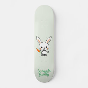 Snugggy Bunny Kawaii Custom Skateboard