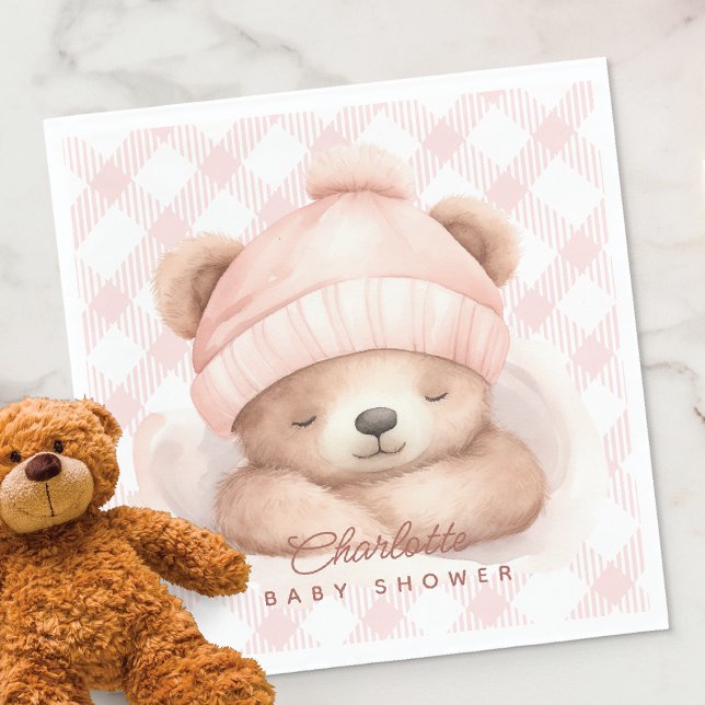Snuggle Bear Baby Dusche Napkins Serviette (Von Creator hochgeladen)