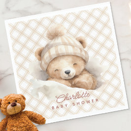 Snuggle Bear Baby Dusche Serviette