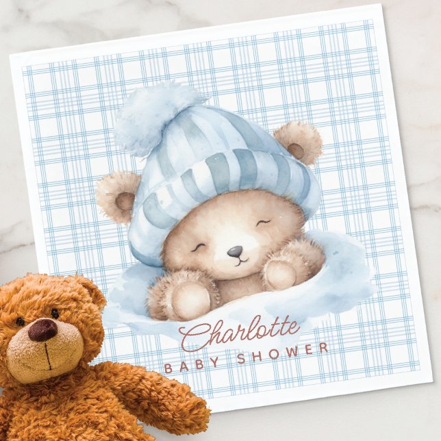 Snuggle Bear Baby Dusche Serviette (Von Creator hochgeladen)