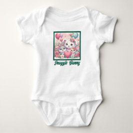 Snuggle Bunny für Babys Niedliches Kaninchen Kätzc Baby Strampler