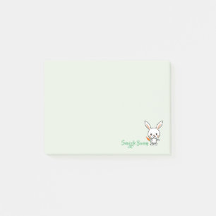 Snuggle Bunny Kawaii Custom Post-it Klebezettel