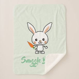 Snuggle Bunny Kawaii Custom Sherpadecke