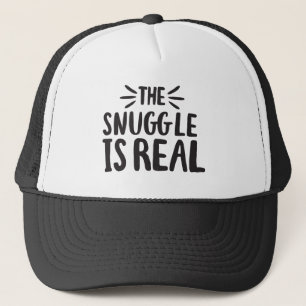 Snuggle ist eine echte Redewendungen der Kultur Zi Truckerkappe
