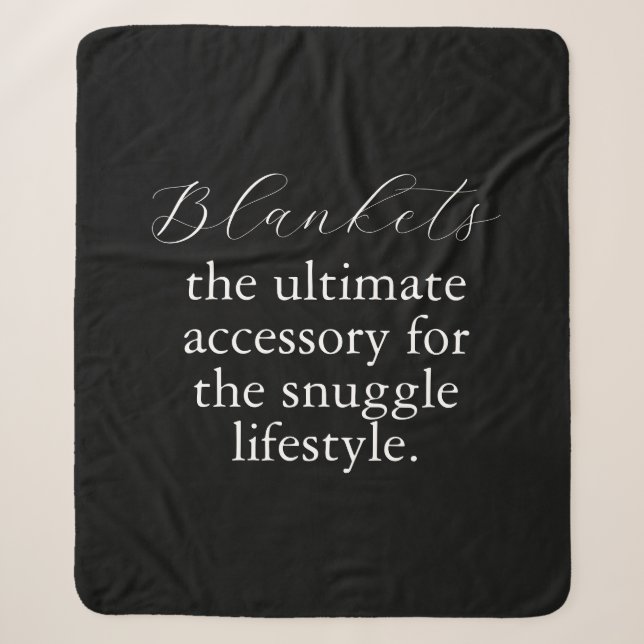 Snuggle Lifestyle | Erstellen Sie Ihren eigenen Sh Sherpadecke (Vorderseite)
