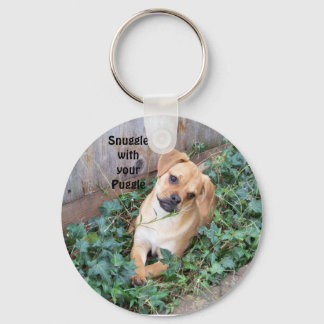 Snuggle mit dem Puggle-Schlüsselanhänger Schlüsselanhänger