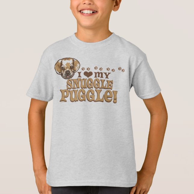 Snuggle Puggle Shirts und Geschenke (Vorderseite)