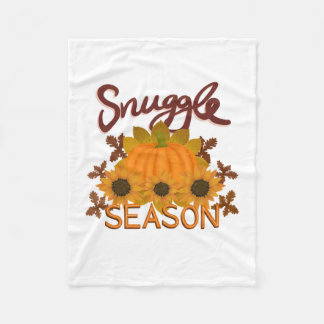 "Snuggle Season" Fleece-Decke Fleecedecke