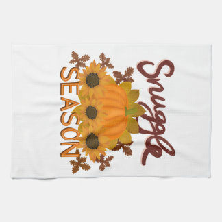 "Snuggle Season" Herbst/Herbst Themenhandtuch Geschirrtuch