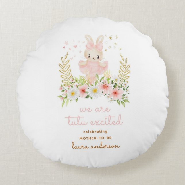 "Snuggle Sphere: Die Tita Baby Round Pill Rundes Kissen (Vorderseite)