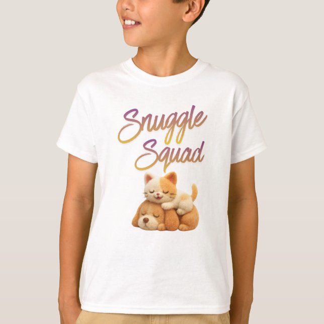 Snuggle Squad  T-Shirt (Vorderseite)