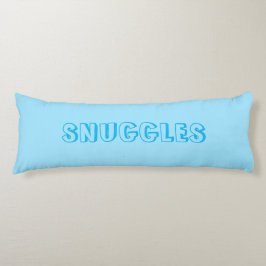 "Snuggles" Hellblau Seitenschläferkissen