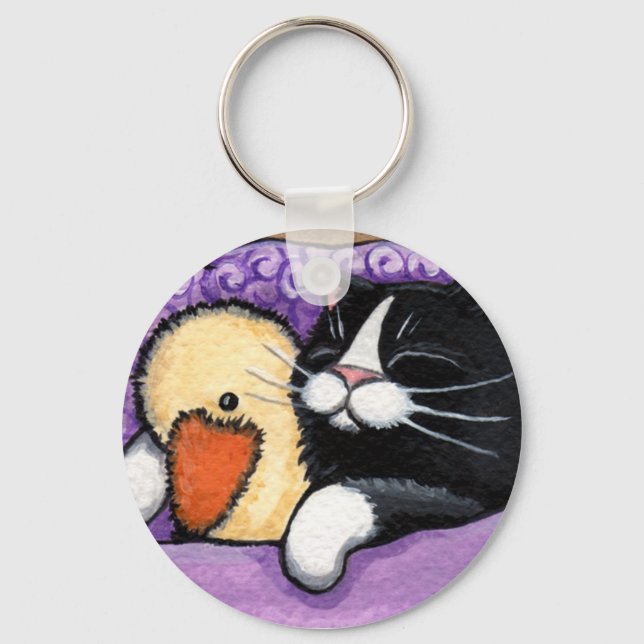 Snuggly Duck Schlüsselanhänger (Vorderseite)