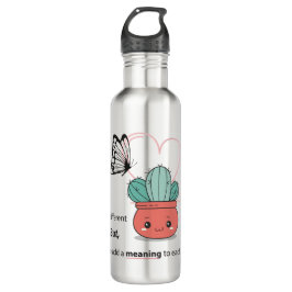 So anders, perfekt zusammen - Niedliche Liebe Edelstahlflasche