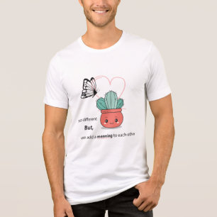 So anders, perfekt zusammen - Niedliche Liebe Tri-Blend Shirt