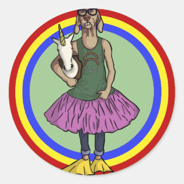 So Angesagt, Aufkleber (Vorderseite)