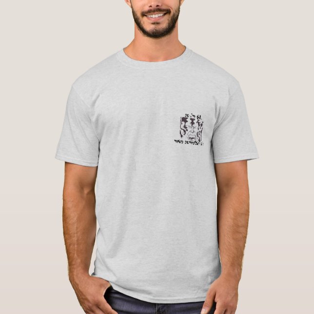 so bin ich 64… mache etwas von ihm!  schlechter T-Shirt (Vorderseite)