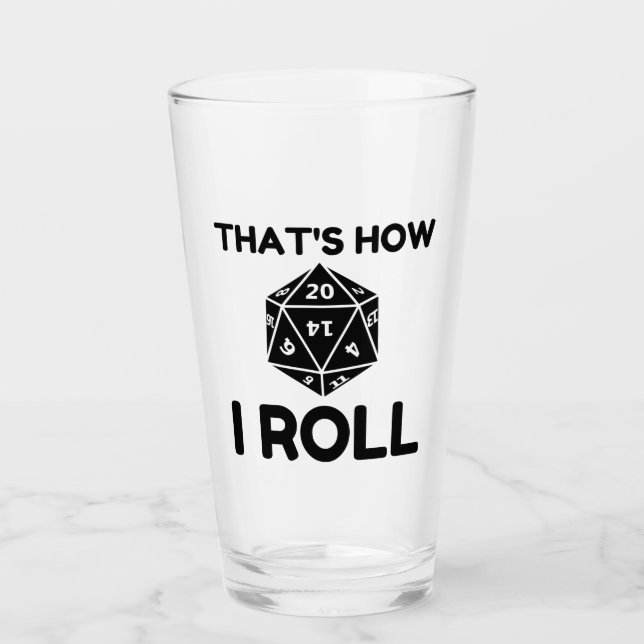 So bringe ich 20 Würfel auf der Seite Glas (Vorderseite)