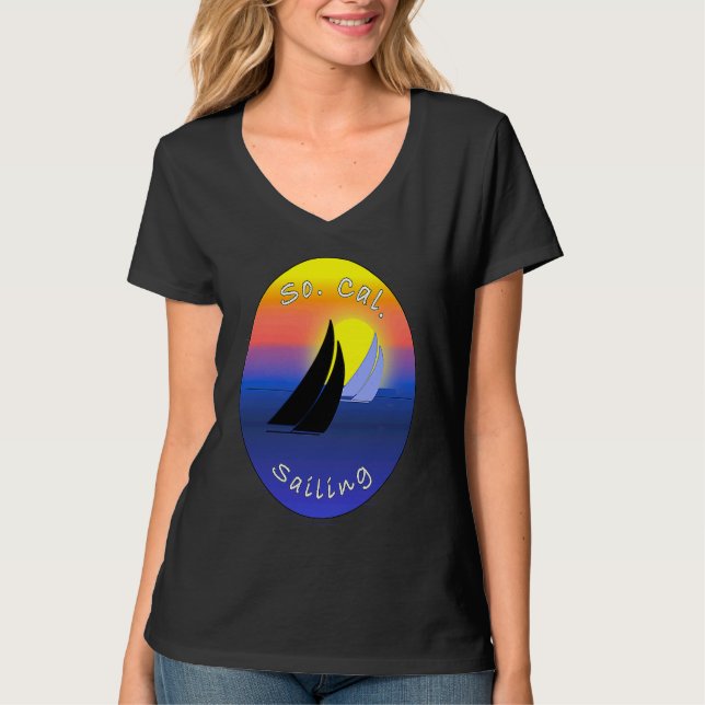 So Cal Sailing Printed On Back T-Shirt (Vorderseite)