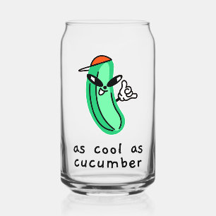 So cool wie eine Gurke – Glas für Dosen