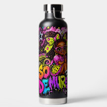 So Demure™ Erdbeeren Graffiti Mädchen | 32 oz Schw