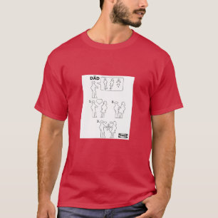 So erstellen Sie eine Vater-Anweisungsblatt-Parodi T-Shirt
