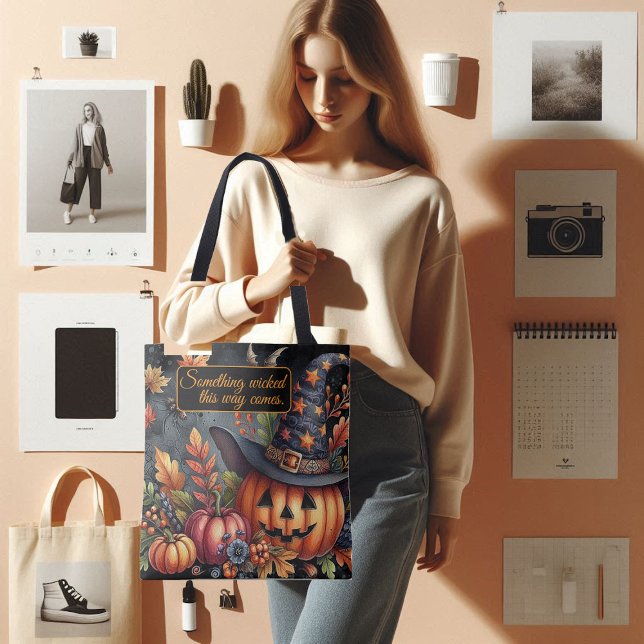 So etwas Schlechtes kommt Spooktacular Jack Tasche (Something wicked this way comes Spooktacular Jack Tote Bag)