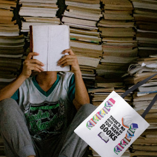 So etwas wie zu viele Bücher gibt es nicht Tasche