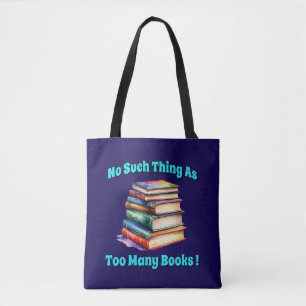 So etwas wie zu viele Bücher! Tasche