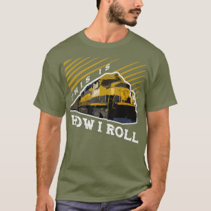 So fahre ich mit der Eisenbahn des Ingenieurs T-Shirt