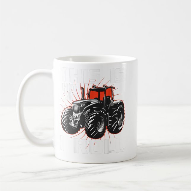 So fahre ich Traktor - Funny Bauern in der Landwir Kaffeetasse (Links)