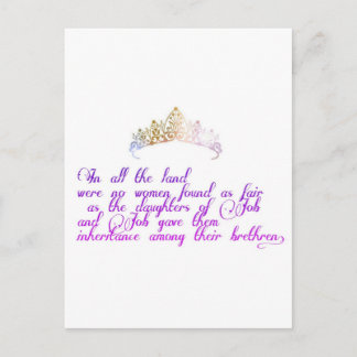 So fair wie die Töchter der Arbeit Postkarte