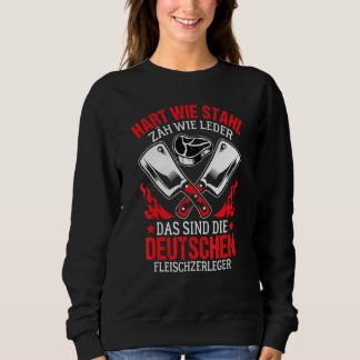 So fest wie Stahl wie Leder, das sind die G Sweatshirt