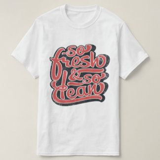 So frisch so sauber rot/weiß T-Shirt