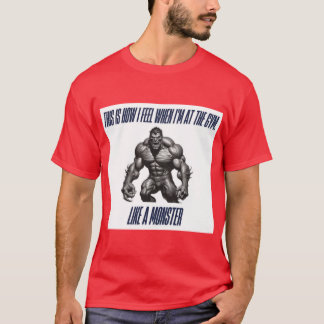 So fühle ich mich im Fitnessraum T-Shirt