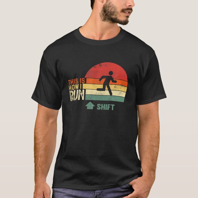 So führe ich Game Gamer Gaming T-Shirt (Vorderseite)