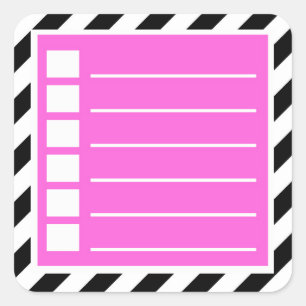 So führen Sie Planner-Aufkleber auf Quadratischer Aufkleber