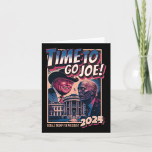 So gehen Joe Funny Pro Trump 2024 Karte