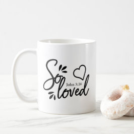 So geliebte John-3:16 Kaffee-Tasse Kaffeetasse