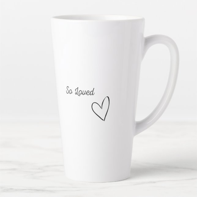 "So geliebte" Tasse (Rechts)