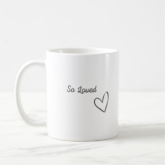 "So geliebte" Tasse