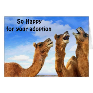 SO GLÜCKLICH FÜR IHRE ADOPTION