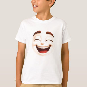 So glücklich – großes lachendes Emoji-Gesicht T-Shirt