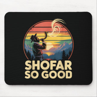 So gut lustiges Rosh Hashanah jüdischer Feiertag S Mousepad